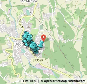 Mappa Via Grazia Deledda, 43041 Bedonia PR, Italia (0.3775)