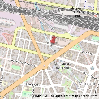 Mappa Via Leonetto Cipriani, 21, 40131 Bologna, Bologna (Emilia Romagna)