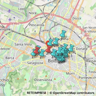 Mappa A Porta Lame, 40131 Bologna BO, Italia (1.34895)