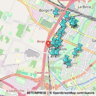 Mappa Via Giuseppe Vaccaro, 40132 Bologna BO, Italia (0.971)