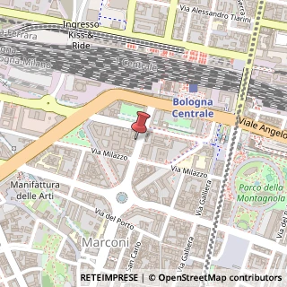 Mappa Via Giovanni Amendola, 8, 40121 Bologna, Bologna (Emilia Romagna)