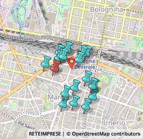 Mappa Via Cesare Boldrini, 40121 Bologna BO, Italia (0.3345)