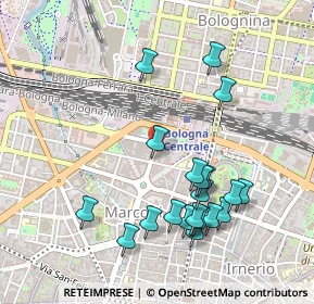 Mappa Via Cesare Boldrini, 40121 Bologna BO, Italia (0.5185)