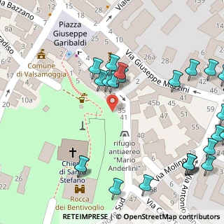 Mappa Via S. Giobbe, 40053 Valsamoggia BO, Italia (0.07407)
