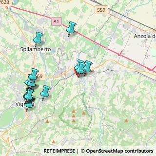 Mappa Via S. Giobbe, 40053 Valsamoggia BO, Italia (4.762)