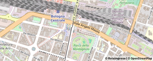 Mappa Bologne