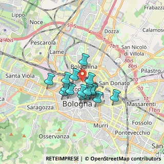 Mappa Stazione Autolinee, 40121 Bologna BO, Italia (1.15188)