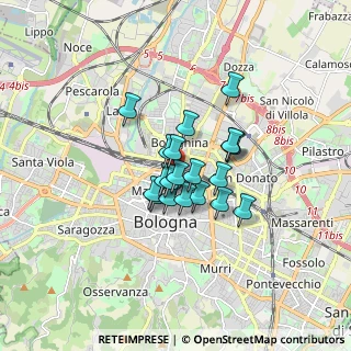 Mappa Stazione Autolinee, 40121 Bologna BO, Italia (1.074)