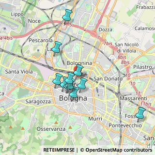 Mappa Autostazione, 40126 Bologna BO, Italia (1.55727)