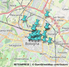 Mappa Parcheggio Garage Autostazione, 40126 Bologna BO, Italia (1.074)