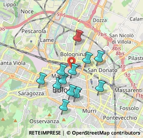Mappa Parcheggio Garage Autostazione, 40126 Bologna BO, Italia (1.51)