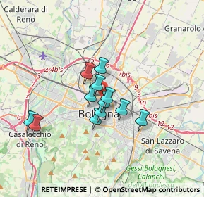 Mappa Parcheggio Garage Autostazione, 40126 Bologna BO, Italia (2.525)