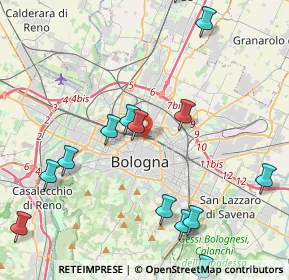Mappa Parcheggio Garage Autostazione, 40126 Bologna BO, Italia (5.87471)