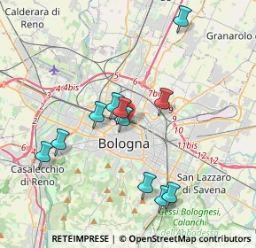 Mappa Parcheggio Garage Autostazione, 40126 Bologna BO, Italia (3.68091)