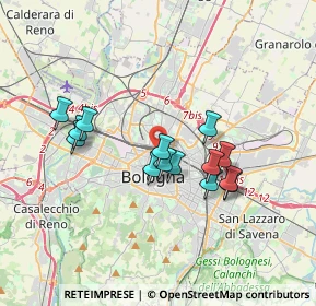 Mappa Parcheggio Garage Autostazione, 40126 Bologna BO, Italia (3.08571)