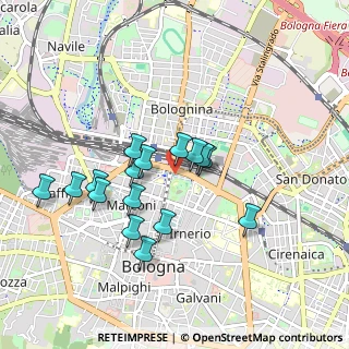 Mappa Parcheggio Garage Autostazione, 40126 Bologna BO, Italia (0.81813)