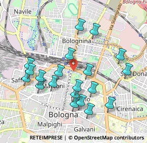 Mappa Parcheggio Garage Autostazione, 40126 Bologna BO, Italia (0.9885)