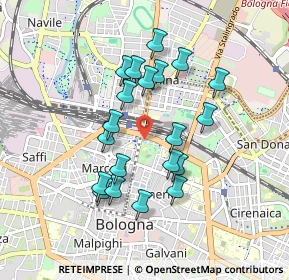Mappa Parcheggio Garage Autostazione, 40126 Bologna BO, Italia (0.802)