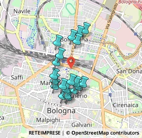 Mappa Parcheggio Garage Autostazione, 40126 Bologna BO, Italia (0.7315)