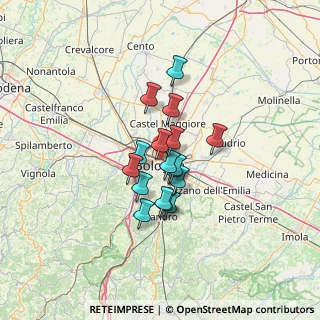 Mappa Autostazione, 40126 Bologna BO, Italia (9.06235)