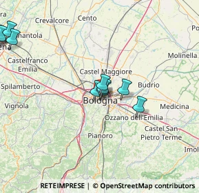 Mappa Via Milazzo, 40121 Bologna BO, Italia (18.19182)