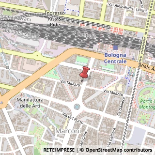 Mappa Via Giovanni Amendola, 6, 40121 Bologna, Bologna (Emilia Romagna)