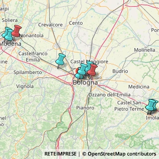 Mappa Via Marzabotto, 40134 Bologna BO, Italia (19.31)