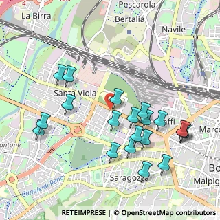 Mappa Via Marzabotto, 40134 Bologna BO, Italia (1.0735)