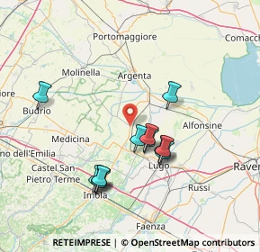 Mappa Via Gagliazzona, 48017 Conselice RA, Italia (13.67833)