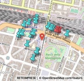 Mappa Piazza XX Settembre, 40121 Bologna BO, Italia (0.2025)