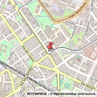 Mappa Viale della Repubblica, 1/A, 40127 Bologna, Bologna (Emilia Romagna)