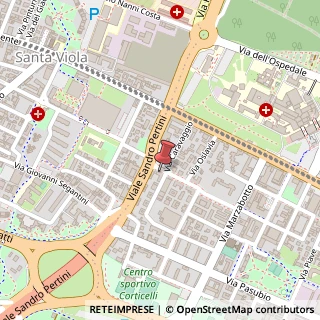 Mappa Via Bruno Monterumici, 38/B, 40133 Bologna, Bologna (Emilia Romagna)