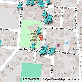 Mappa Piazza 10 Aprile, 48011 Alfonsine RA, Italia (0.07241)