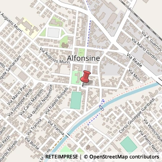 Mappa Piazza 10 Aprile, 14, 48011 Alfonsine, Ravenna (Emilia Romagna)