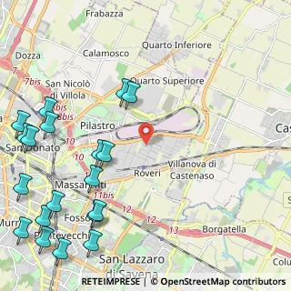 Mappa Via dell'Intagliatore, 40138 Bologna BO, Italia (3.20789)