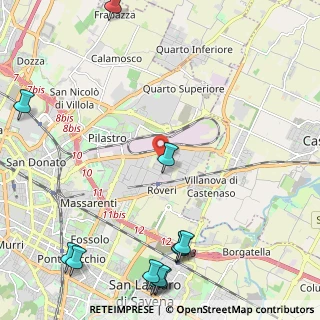 Mappa Via dell'Intagliatore, 40138 Bologna BO, Italia (3.31417)