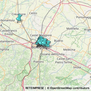 Mappa Via dell'Intagliatore, 40138 Bologna BO, Italia (6.84818)
