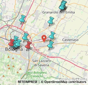 Mappa Via dell'Intagliatore, 40138 Bologna BO, Italia (4.95611)