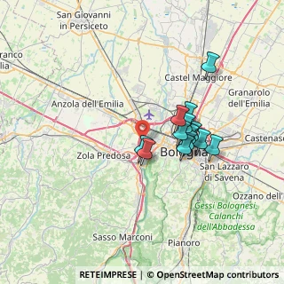 Mappa Via De Nicola Enrico, 40132 Bologna BO, Italia (5.58)