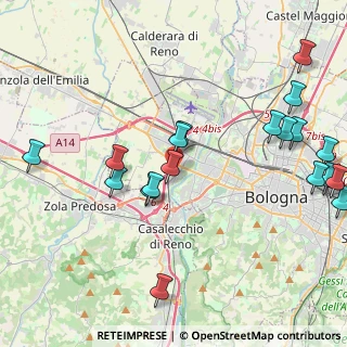 Mappa Via De Nicola Enrico, 40132 Bologna BO, Italia (5.10947)