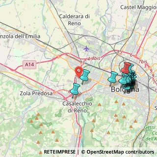 Mappa Via De Nicola Enrico, 40132 Bologna BO, Italia (4.8965)