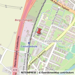 Mappa Via Galeazza,  15, 40132 Bologna, Bologna (Emilia Romagna)