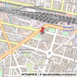 Mappa Via Cairoli, 11, 40121 Bologna, Bologna (Emilia Romagna)
