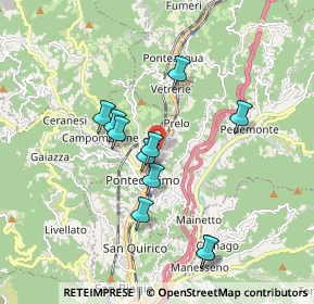 Mappa Via alla Ferriera di Pontedecimo, 16100 Genova GE, Italia (1.64455)