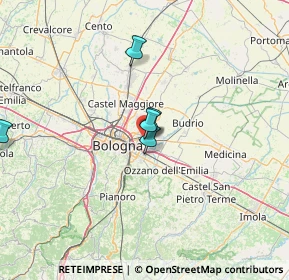 Mappa Via del Battirame, 40138 Bologna BO, Italia (48.36417)