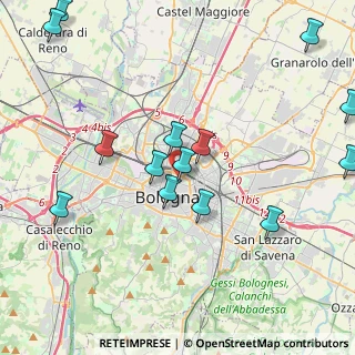 Mappa Via Angelo Finelli, 40126 Bologna BO, Italia (4.86)