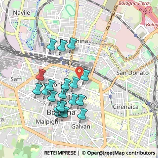 Mappa Via Angelo Finelli, 40126 Bologna BO, Italia (0.9735)
