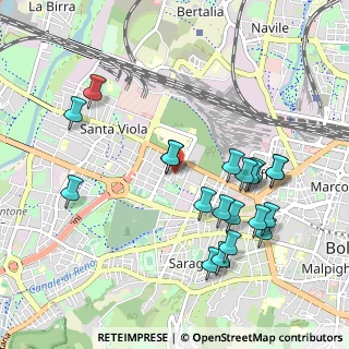 Mappa Via Giovanni Cimabue, 40133 Bologna BO, Italia (1.043)