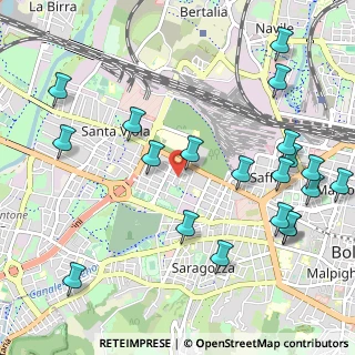 Mappa Via Cimabue, 40133 Bologna BO, Italia (1.3095)