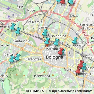 Mappa Piazza VII Novembre, 40122 Bologna BO, Italia (2.89)